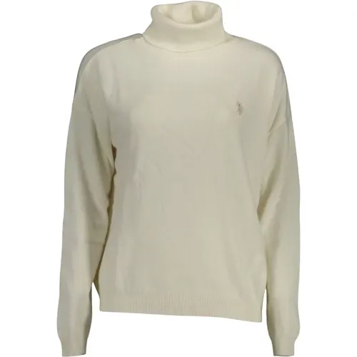 Elegant Rollneck Sweater with Logo , female, Sizes: 2XL, XL - U.s. Polo Assn. - Modalova