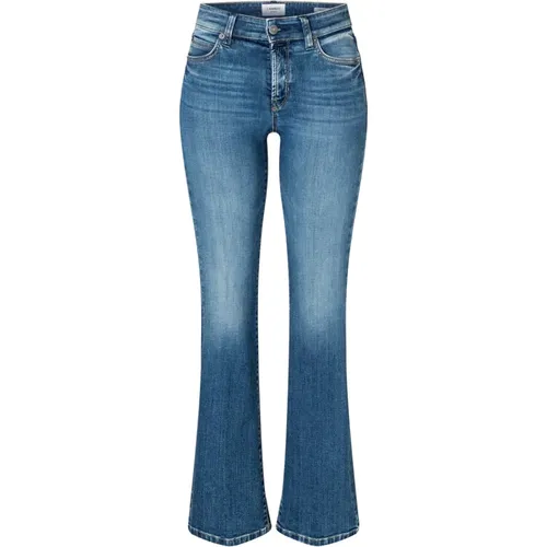 Blaue Paris Flared Jeans , Damen, Größe: 2XL - CAMBIO - Modalova