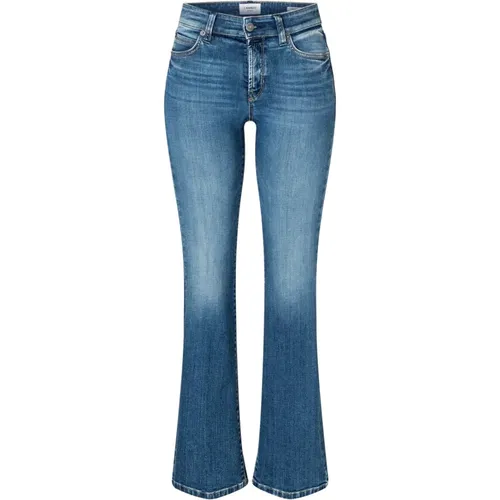 Blaue Paris Flared Jeans , Damen, Größe: 3XL - CAMBIO - Modalova