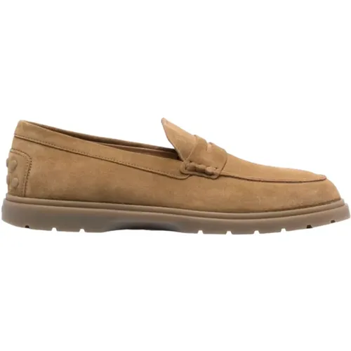 Tods Flat shoes , male, Sizes: 7 UK, 7 1/2 UK - TOD'S - Modalova