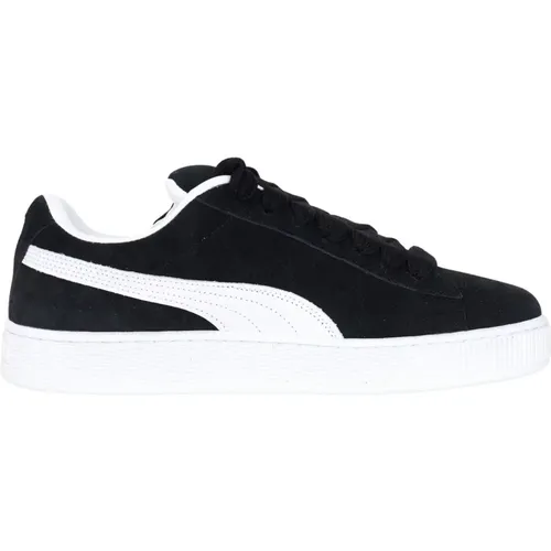 Schwarze Wildleder-Sneakers für Frauen , Damen, Größe: 39 EU - Puma - Modalova