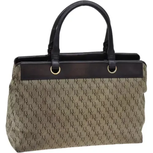 Pre-owned Cotton handbags , female, Sizes: ONE SIZE - Bottega Veneta Vintage - Modalova