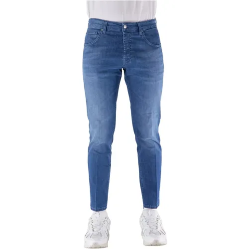 Slim-fit Jeans , male, Sizes: W31, W34, W32, W35, W38, W36, W33 - Don The Fuller - Modalova