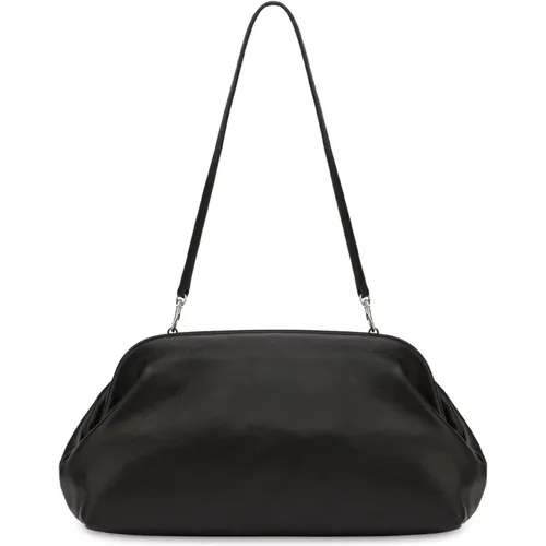 Leather Crossbody Bag , female, Sizes: ONE SIZE - Philosophy di Lorenzo Serafini - Modalova