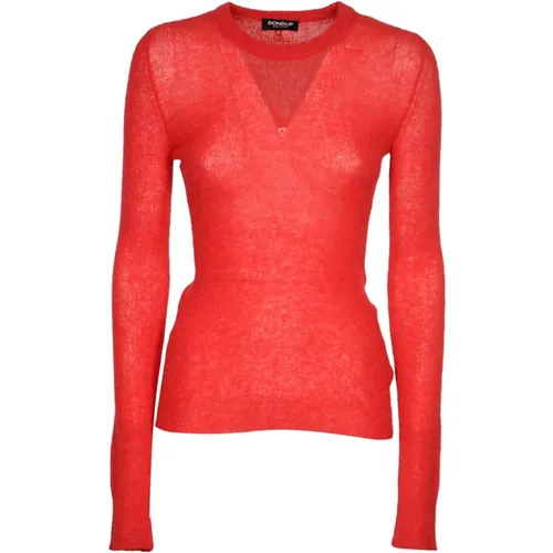 Roter Pullover Girocollo Dondup - Dondup - Modalova