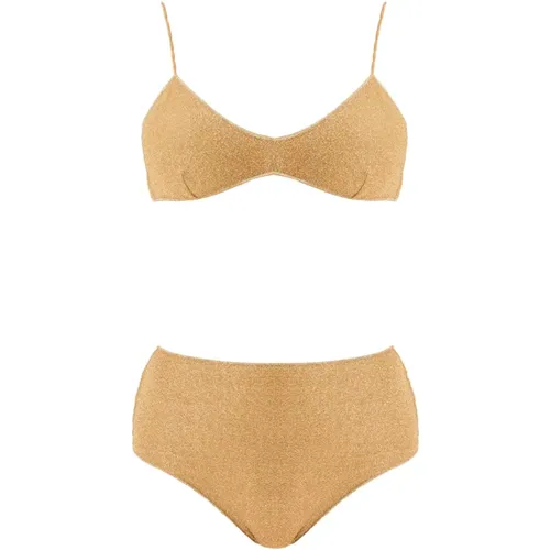 Lumière High-Waisted Bikini Set , Damen, Größe: L - Oseree - Modalova