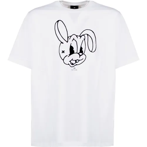 Bunny Tshirt , male, Sizes: 2XL - PS By Paul Smith - Modalova