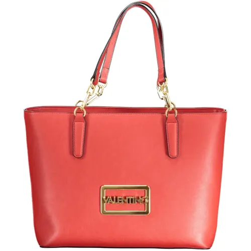 Rote Schultertasche mit Abnehmbarem Riemen , Damen, Größe: ONE Size - Valentino by Mario Valentino - Modalova