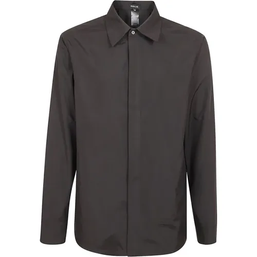 Men's Clothing Shirts Black Ss24 , male, Sizes: M, L - Balmain - Modalova