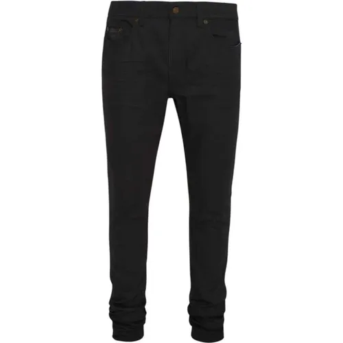 Slim-Fit Denim Jeans , male, Sizes: W31 - Saint Laurent - Modalova