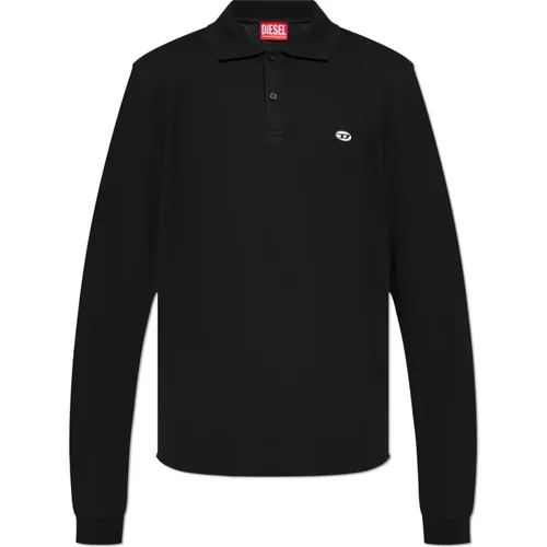 Polo T-Rejust-Ls-Doval-Pj , Herren, Größe: 2XL - Diesel - Modalova