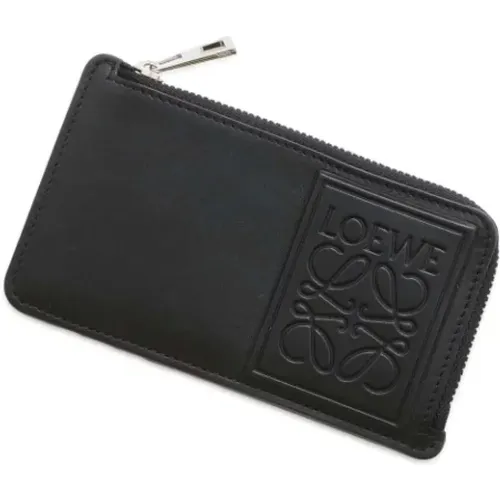 Pre-owned Leather wallets , female, Sizes: ONE SIZE - Loewe Pre-owned - Modalova