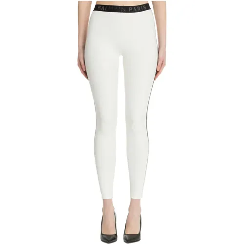 Logo Leggings , female, Sizes: M - Balmain - Modalova