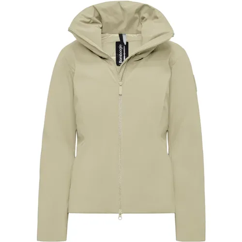 Short Padded Jacket with Material , female, Sizes: XS, XL, S, M, L - BomBoogie - Modalova