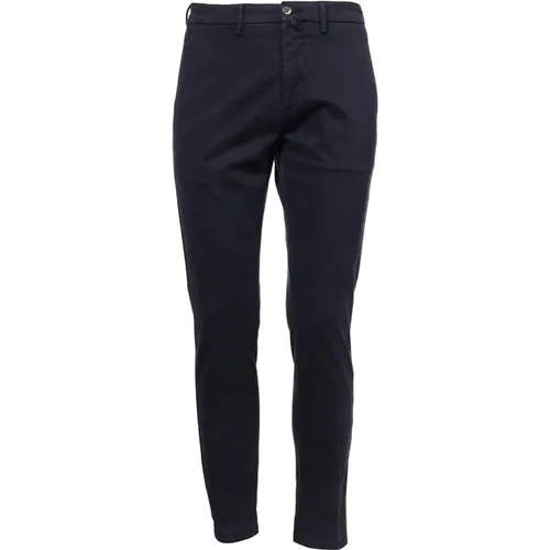 Cotton Blend Pants with American Pockets , male, Sizes: W35, W36, W30, W34, W40, W33, W38, W32, W31 - Siviglia - Modalova