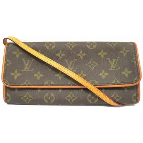 Pre-owned Canvas shoulder-bags , female, Sizes: ONE SIZE - Louis Vuitton Vintage - Modalova