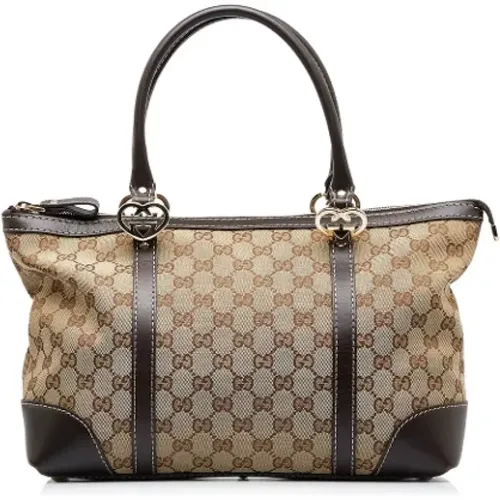 Pre-owned Canvas gucci-bags , female, Sizes: ONE SIZE - Gucci Vintage - Modalova