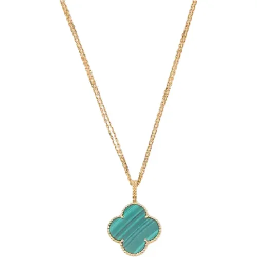 Pre-owned Gold necklaces , female, Sizes: ONE SIZE - Van Cleef & Arpels Pre-owned - Modalova