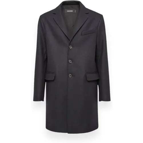 Stylish Coat for Men , male, Sizes: M, XL, L - Dsquared2 - Modalova