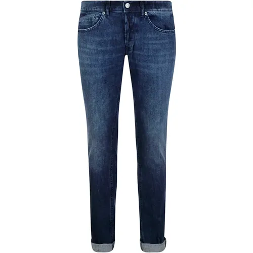 Slim Fit Denim Jeans , Herren, Größe: W29 - Dondup - Modalova