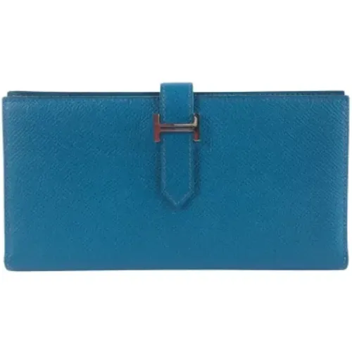 Pre-owned Leather wallets , female, Sizes: ONE SIZE - Hermès Vintage - Modalova