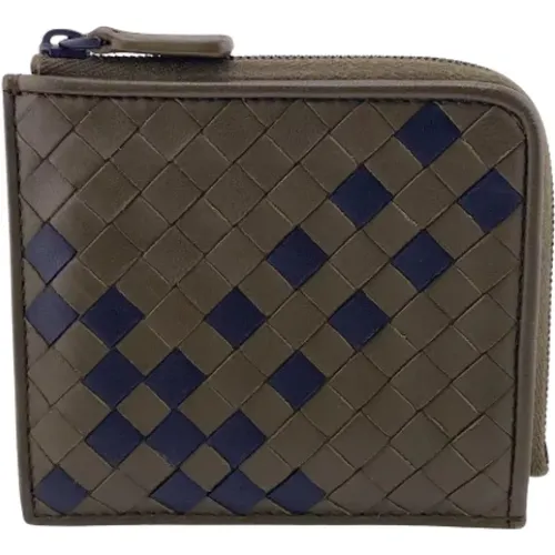 Pre-owned Leather wallets , male, Sizes: ONE SIZE - Bottega Veneta Vintage - Modalova