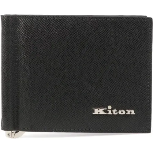 Mens Wallet , male, Sizes: ONE SIZE - Kiton - Modalova