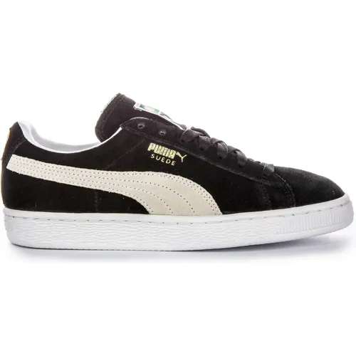 Classic+ White Mens Low Top , male, Sizes: 4 1/2 UK, 2 UK, 3 1/2 UK, 3 UK - Puma - Modalova