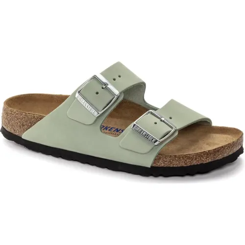 Bequeme Ledersandalen , Damen, Größe: 36 EU - Birkenstock - Modalova