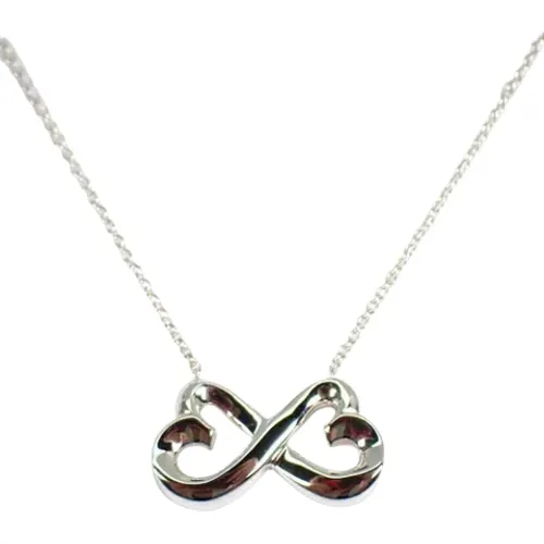 Pre-owned Silver necklaces , female, Sizes: ONE SIZE - Tiffany & Co. Pre-owned - Modalova