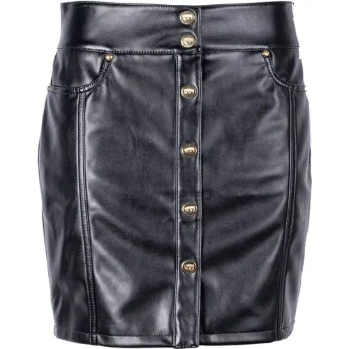 Leather Skirts , Damen, Größe: M - Chiara Ferragni Collection - Modalova