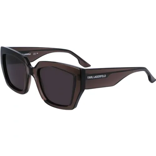 Mode Sonnenbrille Kl6143S Schwarz , unisex, Größe: 53 MM - Karl Lagerfeld - Modalova