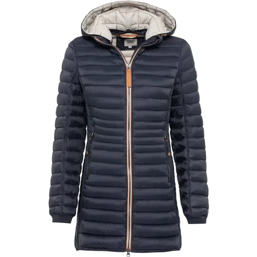 Detachable Hood Functional Jacket , female, Sizes: S - camel active - Modalova