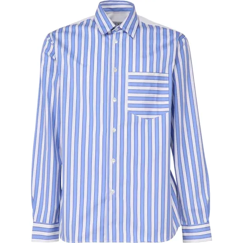 Vertical Striped Shirt , male, Sizes: L, S, M - JW Anderson - Modalova