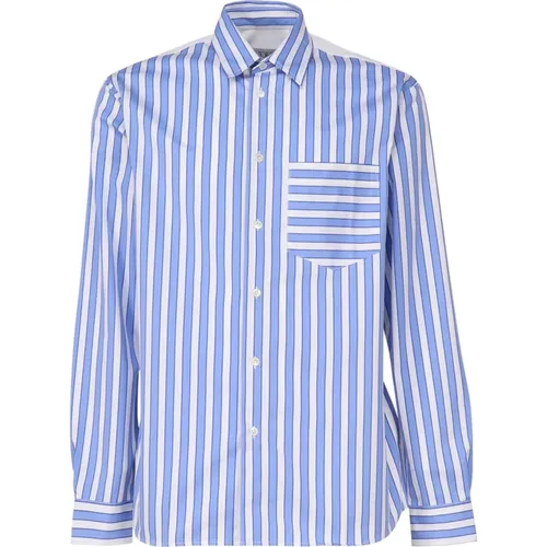 Vertical Striped Shirt , male, Sizes: S, M - JW Anderson - Modalova