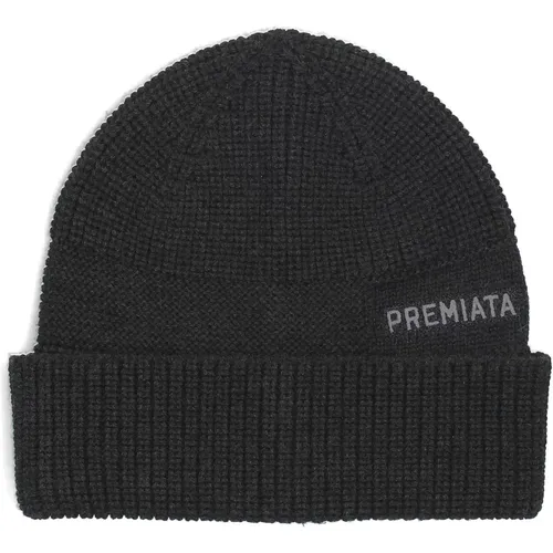 Wool Hat with Logo , male, Sizes: ONE SIZE - Premiata - Modalova