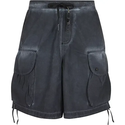 Nylon Unisex Shorts , male, Sizes: L - A Paper Kid - Modalova