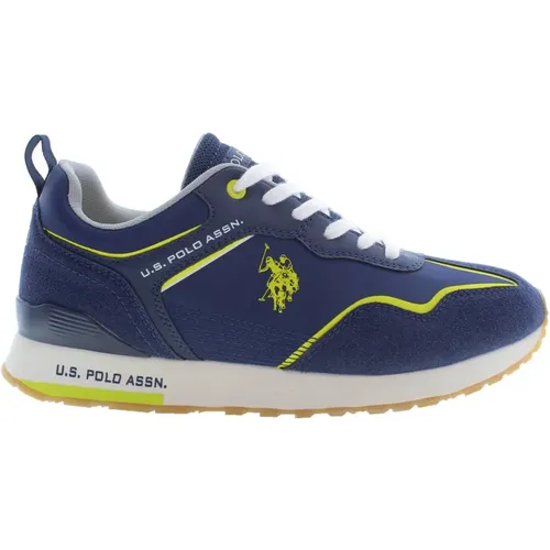 Blaue Herren Sportschuhe Bester Preis , Herren, Größe: 41 EU - U.S. Polo Assn. - Modalova