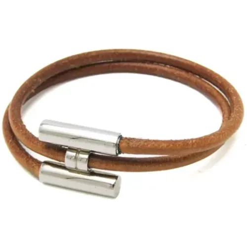 Pre-owned Metal bracelets , female, Sizes: ONE SIZE - Hermès Vintage - Modalova