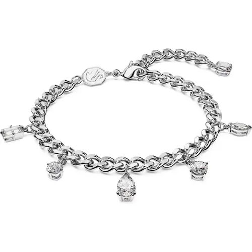 Damen Imber Armband, Rhodium plattiert, Weiß, 5671184 - Swarovski - Modalova