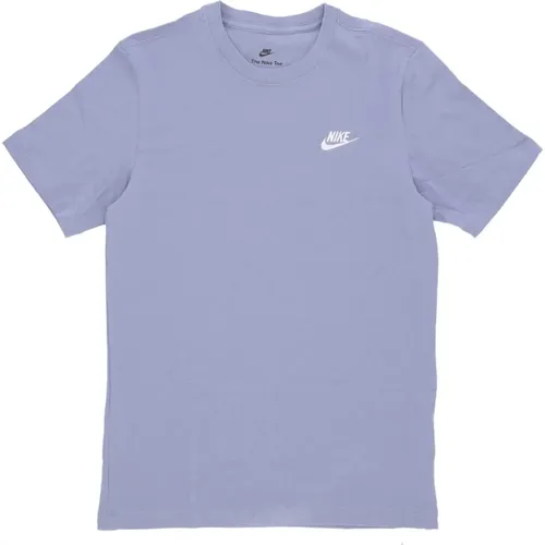 Elegantes Club Tee Ashen Slate , Herren, Größe: 2XL - Nike - Modalova