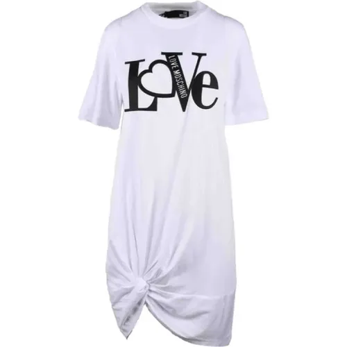 Jurk Dames , female, Sizes: M, S, XS, 2XS - Love Moschino - Modalova