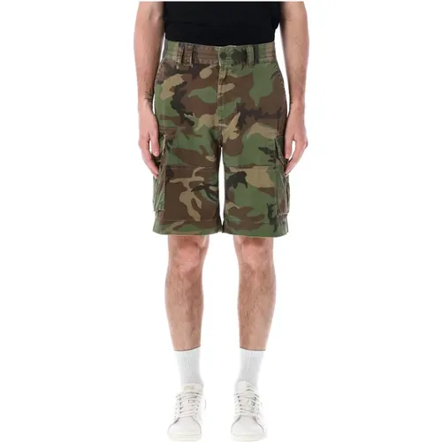 Men's Clothing Shorts Camouflage Ss24 , male, Sizes: W32 - Ralph Lauren - Modalova