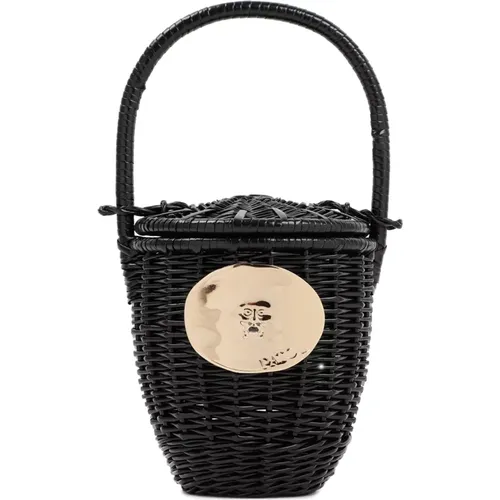 Woven Bucket Bag Handbag , female, Sizes: ONE SIZE - Patou - Modalova