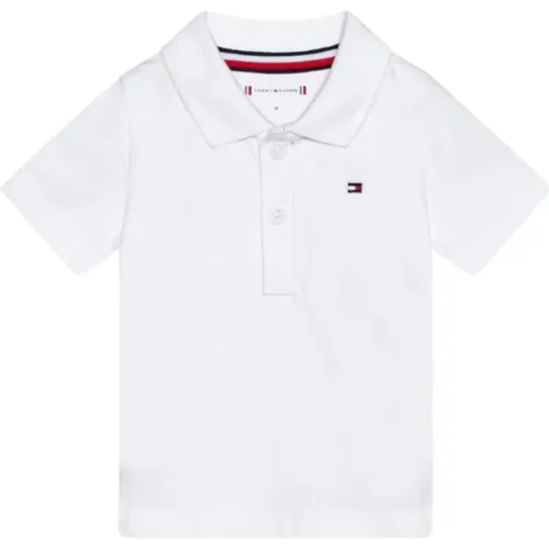 Baby Flag Polo Weiß Tommy Hilfiger - Tommy Hilfiger - Modalova