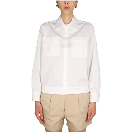 Classic Cotton Shirt , female, Sizes: S - Aspesi - Modalova