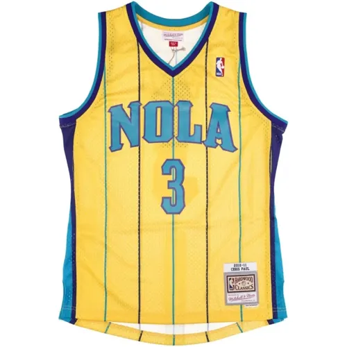 Basketball -Trikot NBA Nr. 03 Chris Paul , Herren, Größe: L - Mitchell & Ness - Modalova