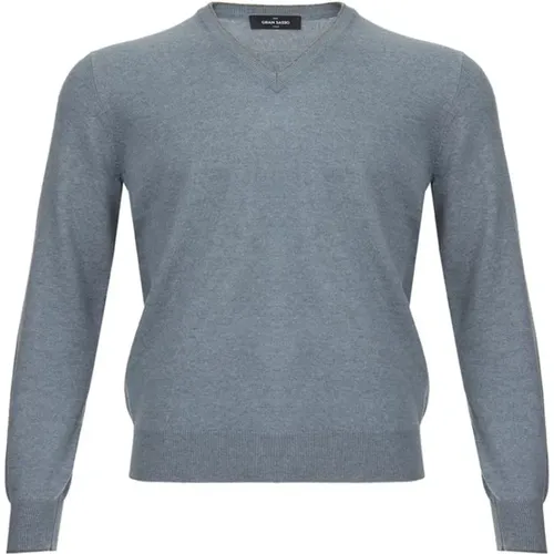 Eleganter Kaschmirpullover in Grau - Gran Sasso - Modalova