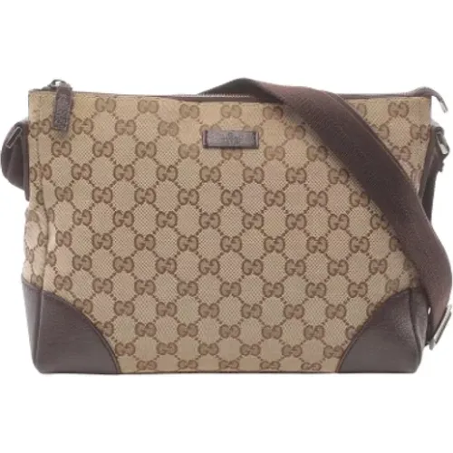 Pre-owned Canvas gucci-bags , female, Sizes: ONE SIZE - Gucci Vintage - Modalova