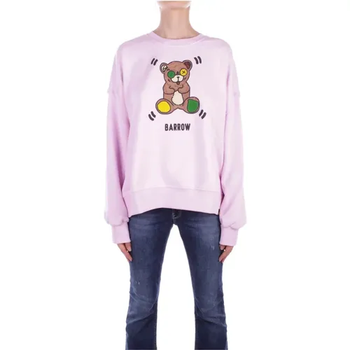 Rosa Logo Front Sweater BARROW - BARROW - Modalova